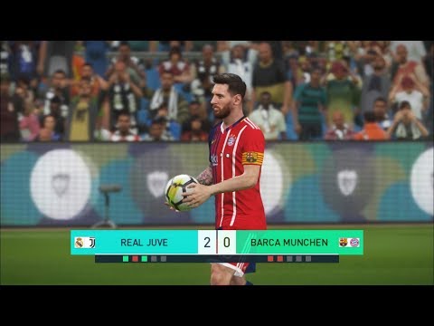 REAL JUVE vs BARCA MUNCHEN I PES 2018 Fantasy Penalty Shootout