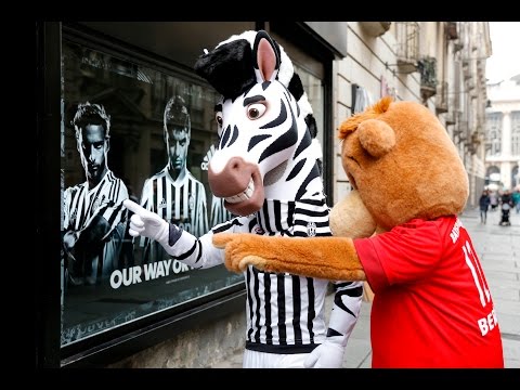 J & Berni, una mattinata allo Juventus Store – A morning in Turin with J and Berni