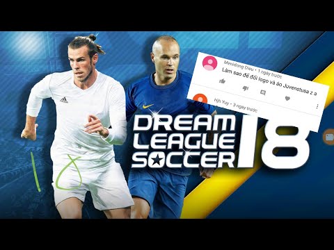 Cách đổi logo trong game Dream legend soccer 2018 | Juventus 2018