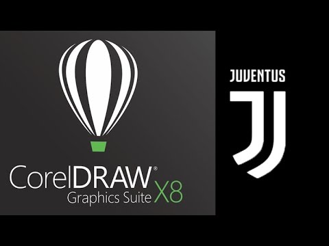 TUTORIAL CORELDRAW X8 – MAKING NEW JUVENTUS LOGO