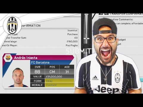 $100,000,000 IN NEW PLAYERS! JUVENTUS FIFA 16 Career Mode #05