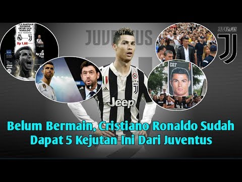 Belum Bermain, Cristiano Ronaldo Sudah Dapat 5 Kejutan Ini Dari Juventus