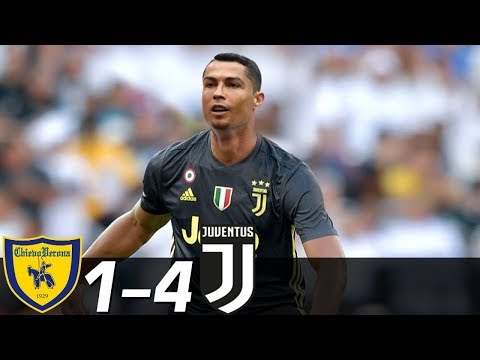 Chievo vs Juventus 1-4 –  Resumen & Goles ( Últimos Partidos ) 14/08/20018 HD