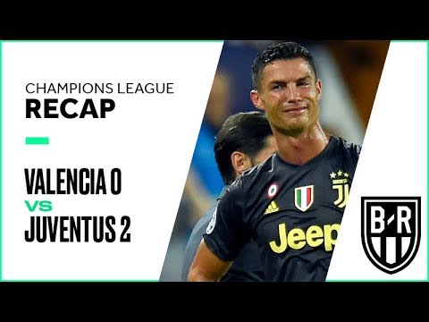 Champions League Recap: Valencia 0-2 Juventus Highlights, Goals and Best Moments