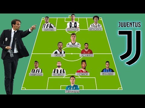 Possibile FORMAZIONE JUVENTUS 2018/2019 (con RONALDO, BOATENG, EMRE CAN, CANCELO etc..)