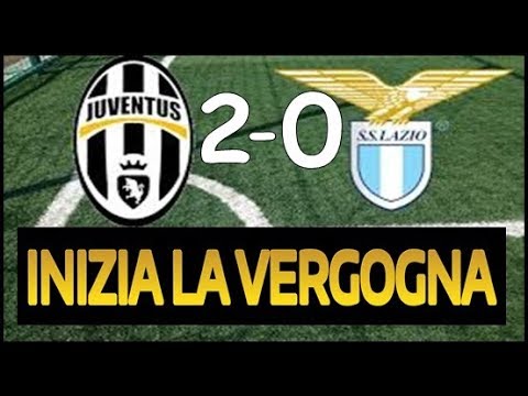 JUVENTUS – LAZIO – 2 – 0 – E’ Iniziata La Vergogna / 25/08/2018