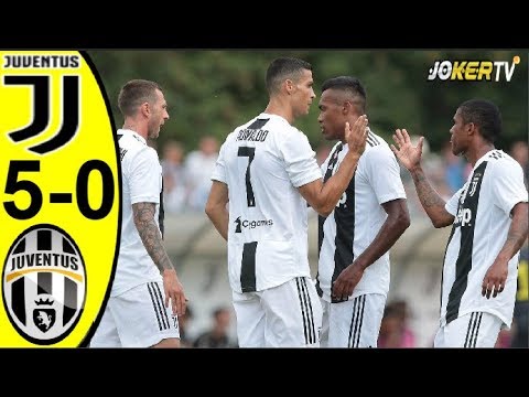 Juventus A vs Juventus B 5-0 – All Goals & Highlights 12/08/2018 HD