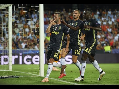 Valencia vs. Juventus Champions League Group Stage FULL Match Highlights: 0-2