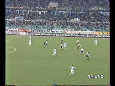 1997-98 Coppa Italia Lazio-Juventus-2-2 commento Rai Gianni Cerqueti