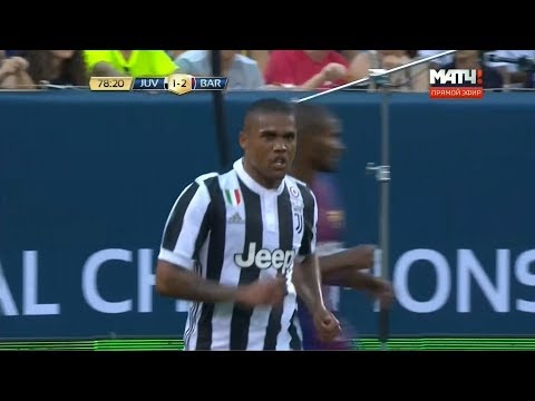 Douglas Costa vs Barcelona (Debut for Juventus) 23.07.2017