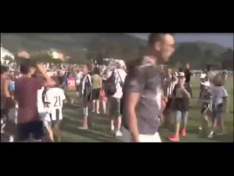 Fans invade the pitch and match is canceled – Juventus vs Juventus B 2-0 Friendly Match 2016