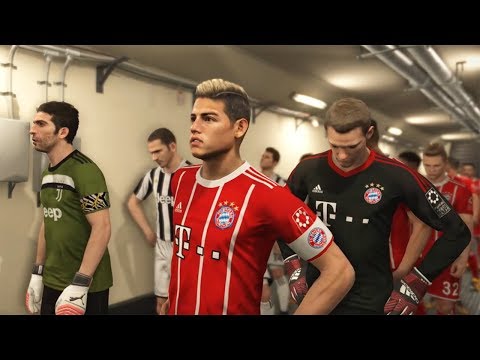 PES 2018 | BAYERN MUNICH VS JUVENTUS Full Match | Gameplay PS4