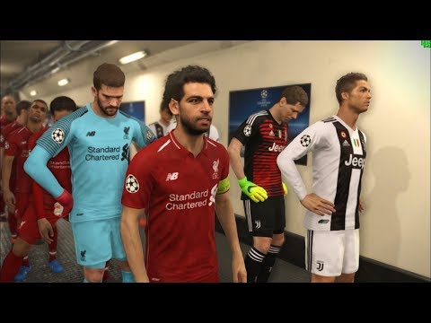 JUVENTUS vs LIVERPOOL I New Kits Season 2018/19 I PES 2018 Gameplay