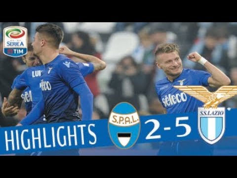 SPAL – Lazio 2-5 – Highlights – Giornata 20 – Serie A TIM 2017/18