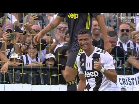 Cristiano Ronaldo Debut vs Juventus B (12/08/2018) HD