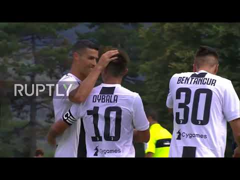 Italy: Cristiano Ronaldo scores first goal for Juventus in friendly