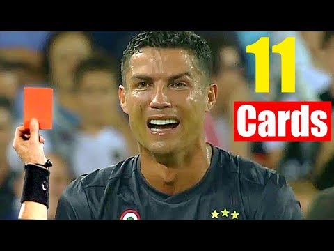 Cristiano Ronaldo (Juventus) Red Cards List In His Career 2018