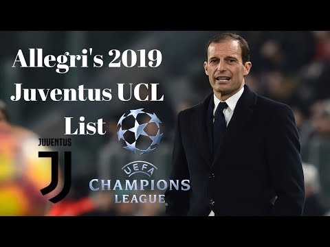 Juventus, Allegri’s List | 23 Soldiers For Champions League