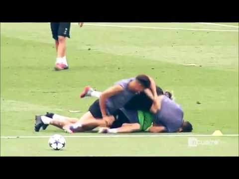 Real Madrid Players – Funny Training before match vs Juventus 31/05/2017