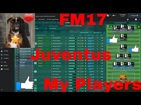 FM17 Juventus FC MY Players