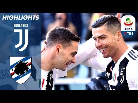 Juventus 2-1 Sampdoria | Ronaldo Double as Unbeaten Run Continues! | Serie A