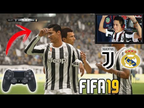 Duelo ÉPICO!!! REAL MADRID vs JUVENTUS de CRISTIANO RONALDO | Fifa 18