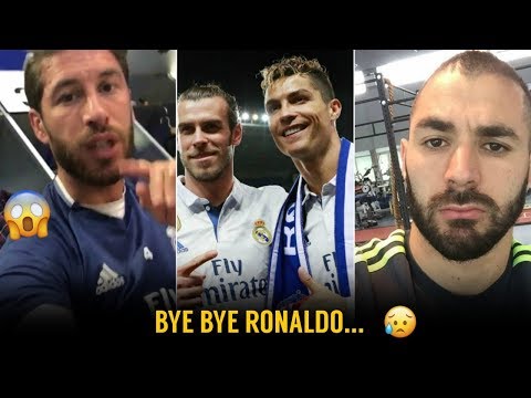 Reaction of Real Madrid Players on Ronaldo’s Juventus Transfer | ft. Bale, Benzema, Ramos