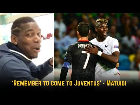 How Paul Pogba Reacted To Cristiano Ronaldo’s Juventus Transfer