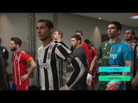 REAL JUVE vs BARCA MUNCHEN I PES 2018 Fantasy Gameplay