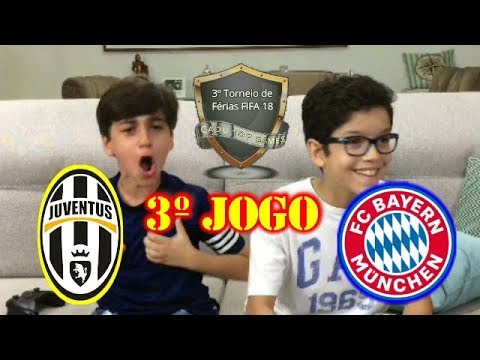 FIFA 18 – JUVENTUS X BAYERN – 3º JOGO – TORNEIO DE FÉRIAS 2018