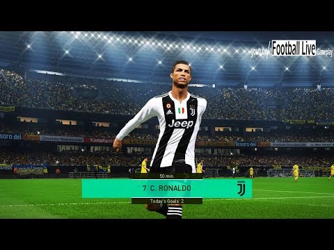 CHIEVO vs JUVENTUS FC | C.Ronaldo Hat Trick | Full Match & Amazing Goals | PES 2018 Gameplay PC