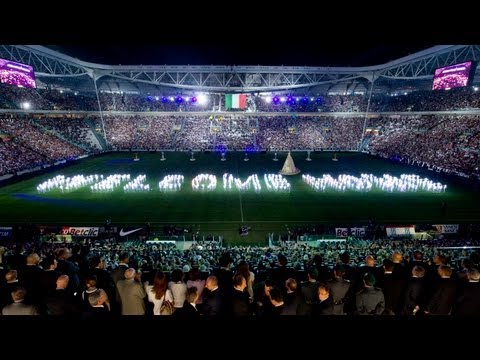 The opening ceremony of Juventus Stadium