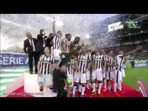 Juventus Serie A 2014 -15 Winners – celebrations