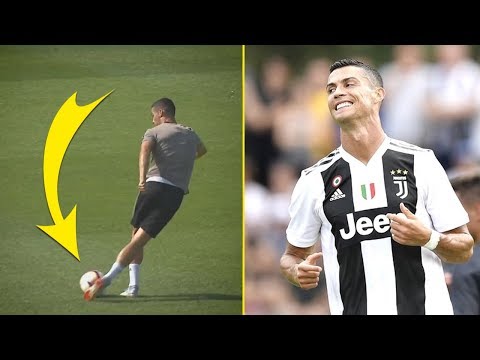 Cristiano Ronaldo Ready For Debut in Seria A | Skills & Training | Chievo vs Juventus 2018