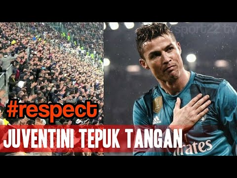 Fans Juventus Tepuk Tangan Lihat Gol Salto Cristiano Ronaldo