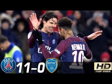 PSG vs Troyes 11-0 – All Goals & Extended Highlights RÉSUMÉ & GOLES ( Last Matches ) HD