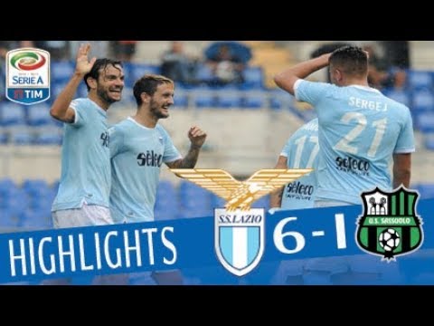 Lazio – Sassuolo – 6-1 – Highlights – Giornata 7- Serie A TIM 2017/18