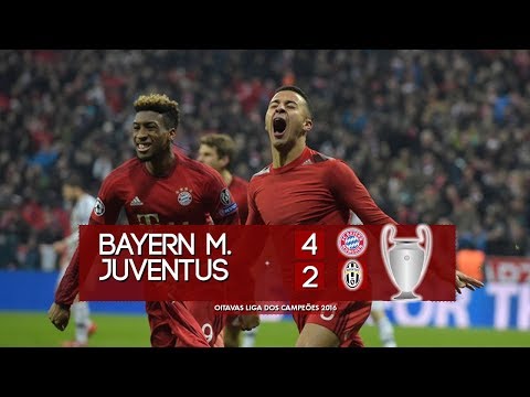 Bayern de Munique 4 x 2 Juventus – Melhores Momentos (HD 720p) Oitavas Liga dos Campeões 2016