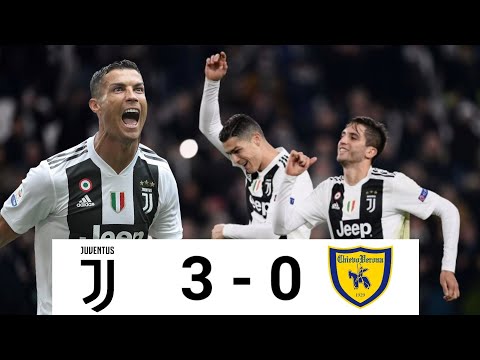 Juventus vs Chievo 3-0 All Goals & Match Highlight | Juventus Match Today | Ronaldo goal