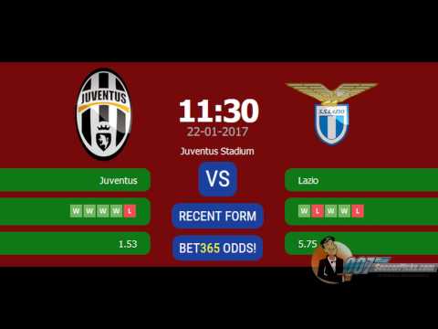 Juventus vs Lazio PREDICTION (by 007Soccerpicks.com)