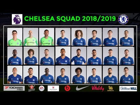 OMG!! CHELSEA SQUAD 2018/2019