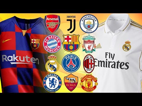 2019/20 ⚽️ NEW KITS!! | Barcelona, Juventus, PSG… | LEAKED