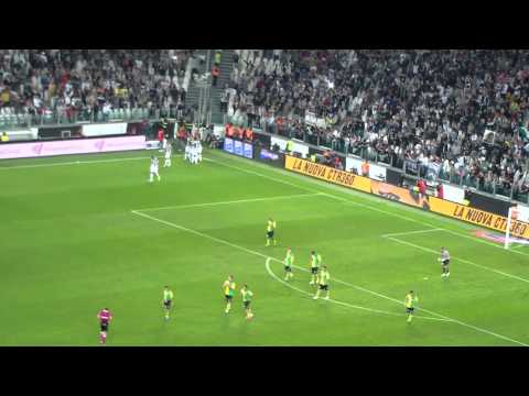 JUVENTUS Vs Chievo Goal Quagliarella 1-0