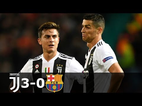 Juventus vs Barcelona 3-0 Goals and Highlights with English Commentary (Champions League) 2018-19