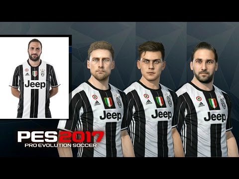 PES 2017 | Juventus Faces | PS4