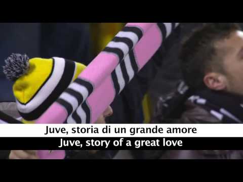 Juventus Theme Song   Storia Di Un Grande Amore   with Lyrics and Translation   YouTube