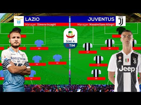 LAZIO vs JUVENTUS: Predicted Lineups, Team News and Head to Head