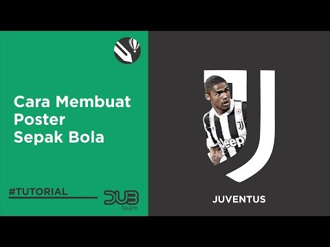 Tutorial make wallpaper football JUVENTUS