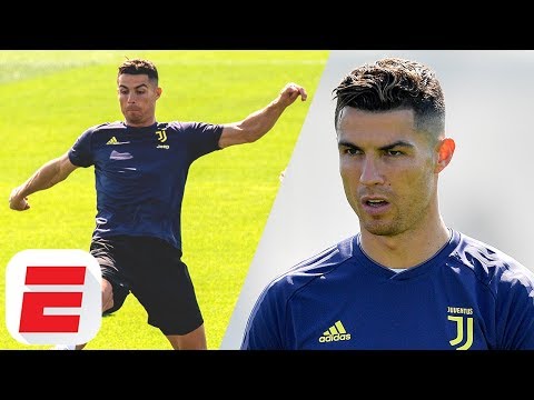 Cristiano Ronaldo Returns To Juventus Training Ahead Of Ajax Clash