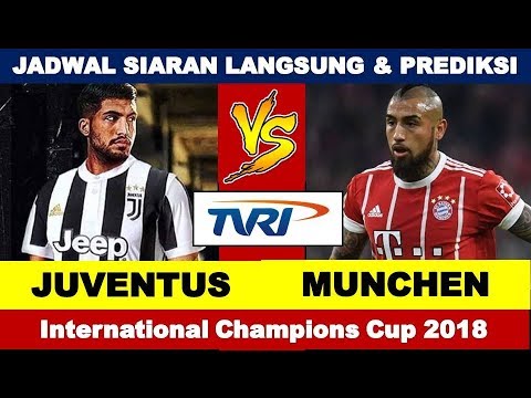 Jadwal SIaran Langsung ICC 2018, JUVENTUS vs BAYERN MUNCHEN